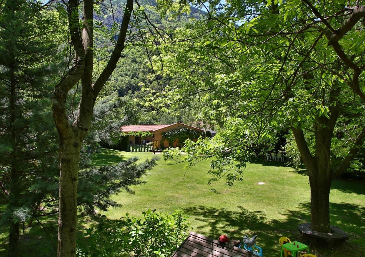 Beau Vallon - Gite Et Chambres D'Hotes Pyrenees-Mediterranee - Pays Catalan Sahorre Ngoại thất bức ảnh
