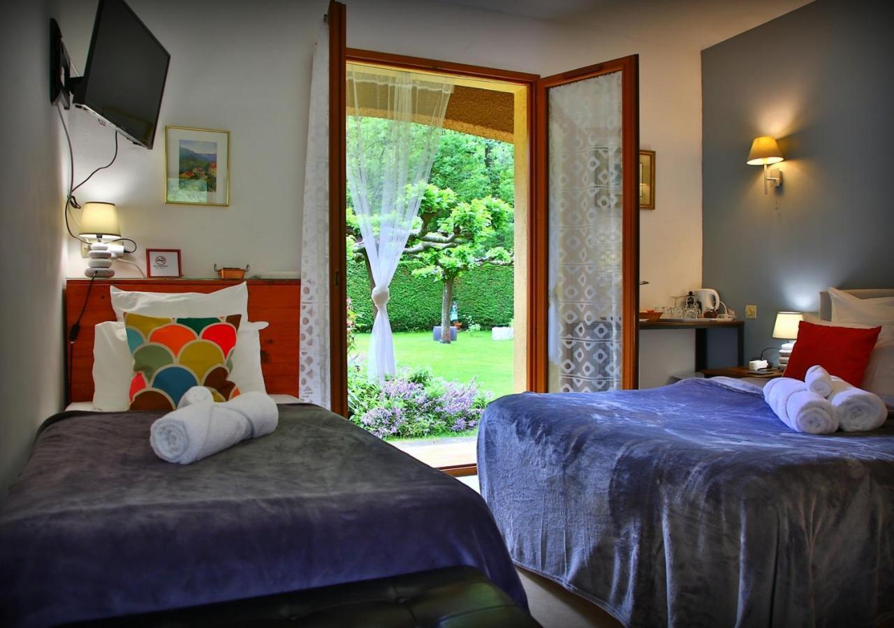 Beau Vallon - Gite Et Chambres D'Hotes Pyrenees-Mediterranee - Pays Catalan Sahorre Ngoại thất bức ảnh